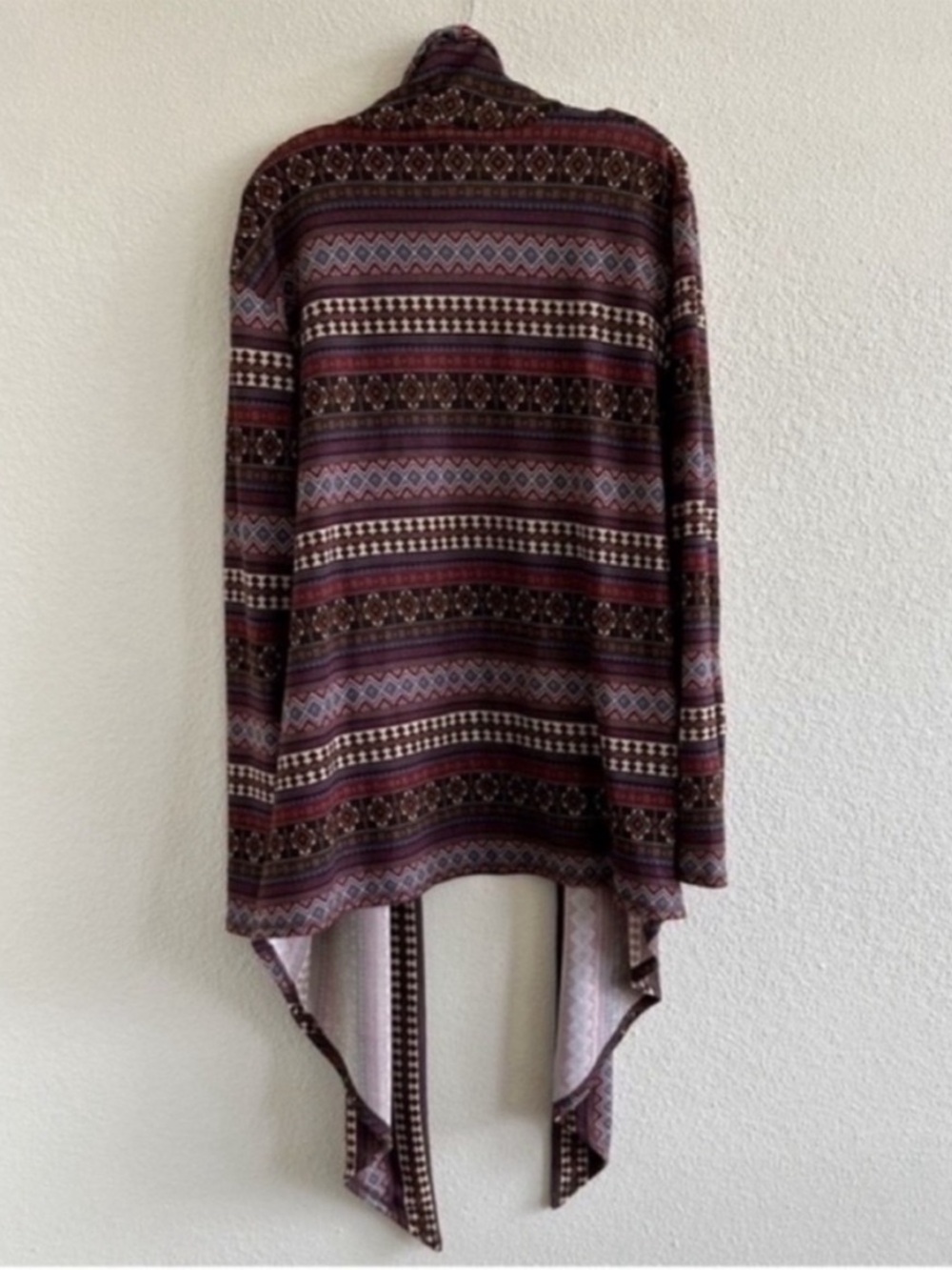 Double D Ranch Aztec Open Front Cardigan - Picture 2 of 5